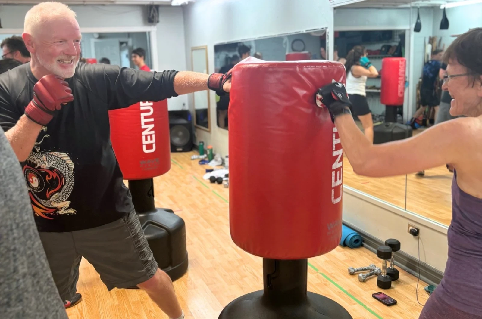 Kardio Kicks community at Port Credit Academy of Martial Arts
