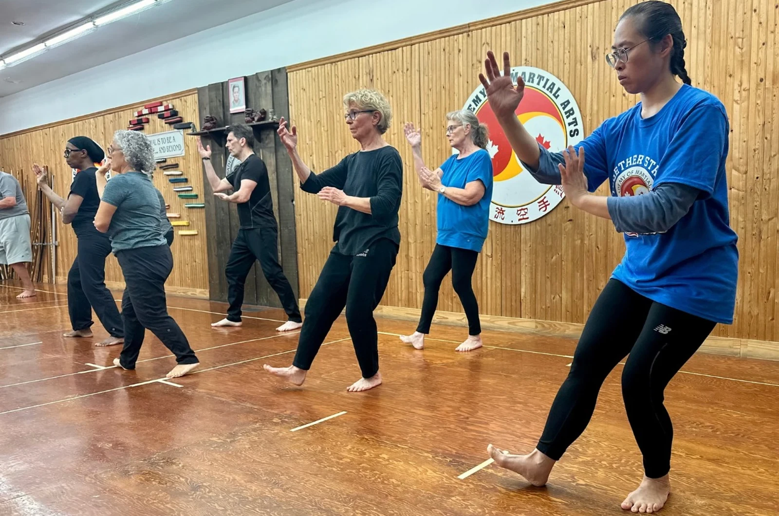 Tai Chi class at Port Credit Academy of Martial Arts